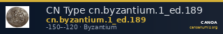 CN Type cn.byzantium.1_ed.189 — CANOA