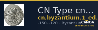 CN Type cn.byzantium.1_ed.191 — CANOA