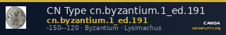 CN Type cn.byzantium.1_ed.191 — CANOA