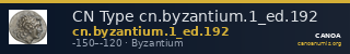 CN Type cn.byzantium.1_ed.192 — CANOA