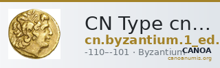 CN Type cn.byzantium.1_ed.199 — CANOA