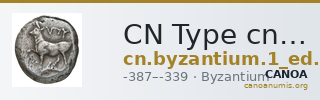 CN Type cn.byzantium.1_ed.21 — CANOA