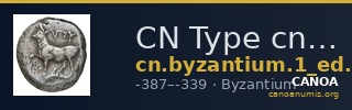 CN Type cn.byzantium.1_ed.21 — CANOA