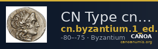 CN Type cn.byzantium.1_ed.214 — CANOA