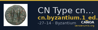CN Type cn.byzantium.1_ed.223 — CANOA