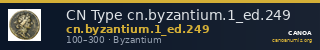 CN Type cn.byzantium.1_ed.249 — CANOA