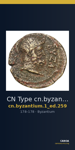 CN Type cn.byzantium.1_ed.259 — CANOA