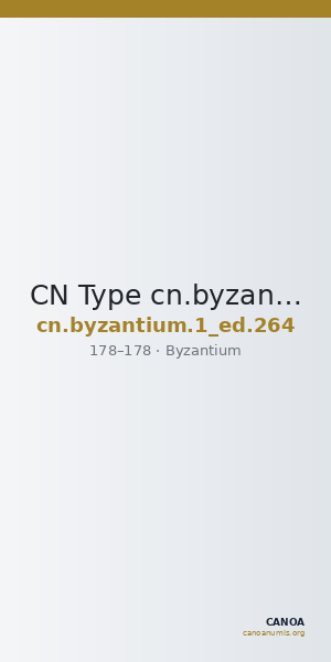 CN Type cn.byzantium.1_ed.264 — CANOA