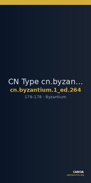 CN Type cn.byzantium.1_ed.264 — CANOA