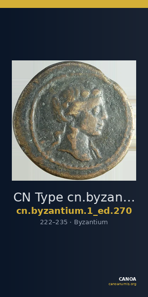 CN Type cn.byzantium.1_ed.270 — CANOA