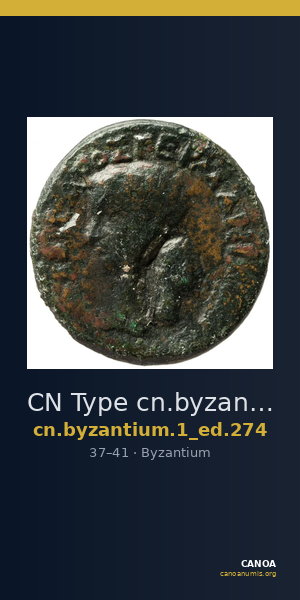 CN Type cn.byzantium.1_ed.274 — CANOA
