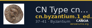 CN Type cn.byzantium.1_ed.275 — CANOA