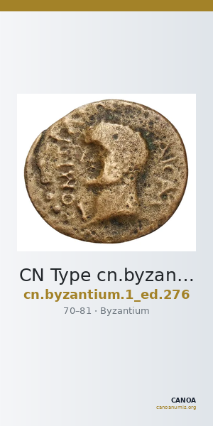 CN Type cn.byzantium.1_ed.276 — CANOA
