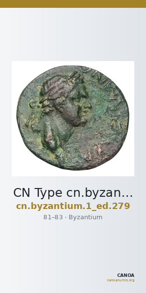 CN Type cn.byzantium.1_ed.279 — CANOA