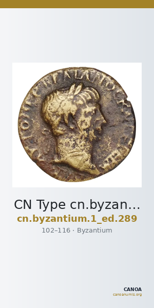 CN Type cn.byzantium.1_ed.289 — CANOA