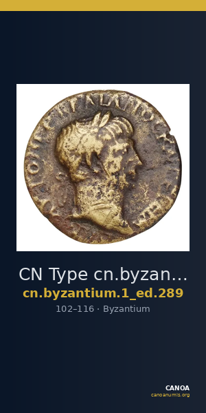 CN Type cn.byzantium.1_ed.289 — CANOA