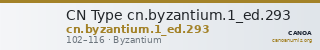 CN Type cn.byzantium.1_ed.293 — CANOA