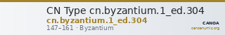 CN Type cn.byzantium.1_ed.304 — CANOA