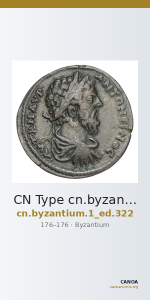 CN Type cn.byzantium.1_ed.322 — CANOA