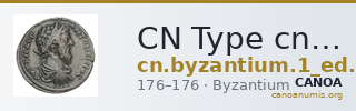 CN Type cn.byzantium.1_ed.322 — CANOA