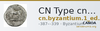 CN Type cn.byzantium.1_ed.33 — CANOA