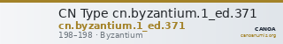 CN Type cn.byzantium.1_ed.371 — CANOA