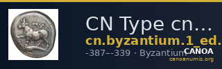 CN Type cn.byzantium.1_ed.38 — CANOA