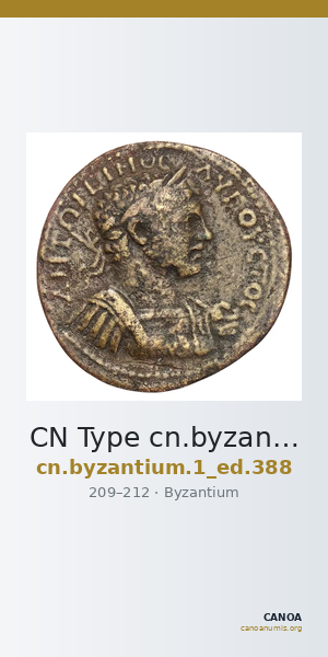 CN Type cn.byzantium.1_ed.388 — CANOA