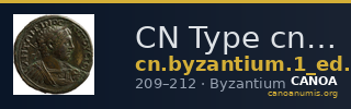 CN Type cn.byzantium.1_ed.389 — CANOA