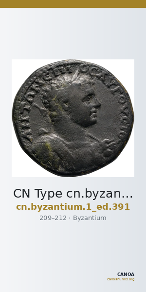 CN Type cn.byzantium.1_ed.391 — CANOA