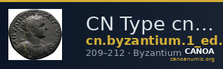 CN Type cn.byzantium.1_ed.391 — CANOA
