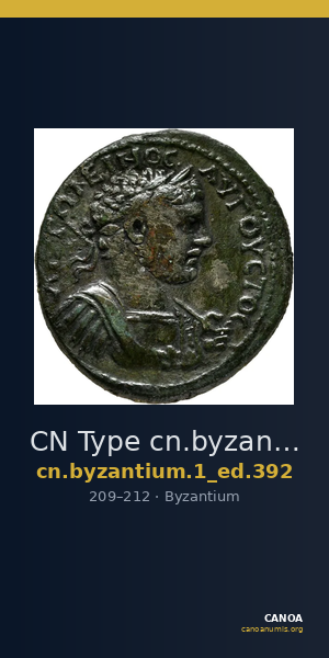 CN Type cn.byzantium.1_ed.392 — CANOA