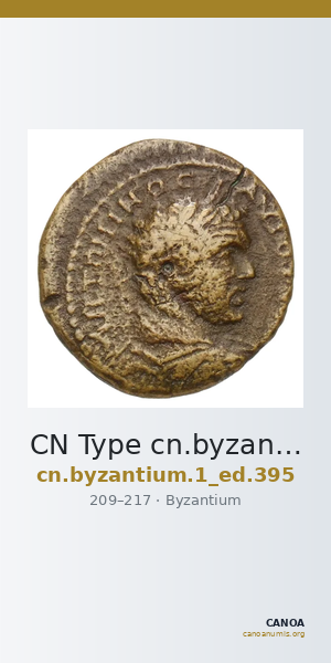 CN Type cn.byzantium.1_ed.395 — CANOA