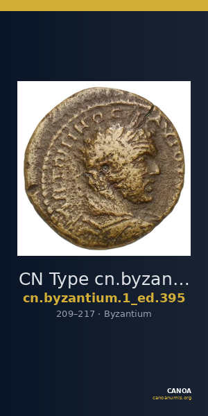 CN Type cn.byzantium.1_ed.395 — CANOA