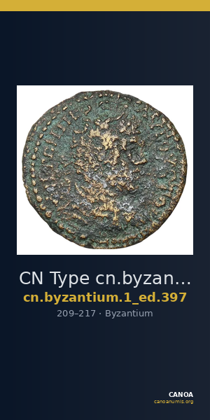 CN Type cn.byzantium.1_ed.397 — CANOA