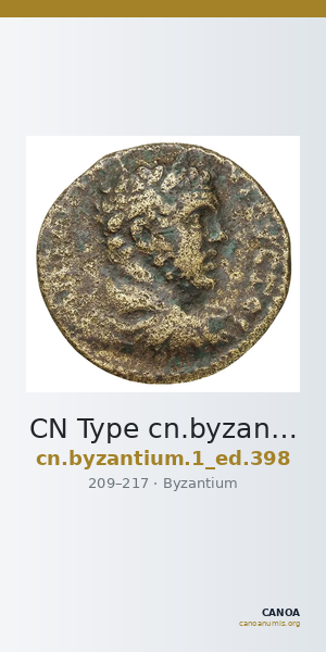 CN Type cn.byzantium.1_ed.398 — CANOA