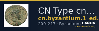 CN Type cn.byzantium.1_ed.400 — CANOA