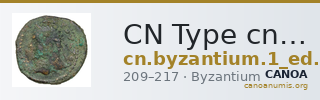 CN Type cn.byzantium.1_ed.401 — CANOA