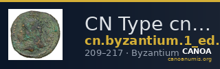 CN Type cn.byzantium.1_ed.401 — CANOA