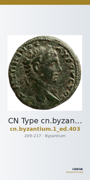CN Type cn.byzantium.1_ed.403 — CANOA