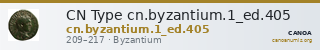CN Type cn.byzantium.1_ed.405 — CANOA