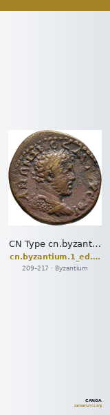 CN Type cn.byzantium.1_ed.406 — CANOA