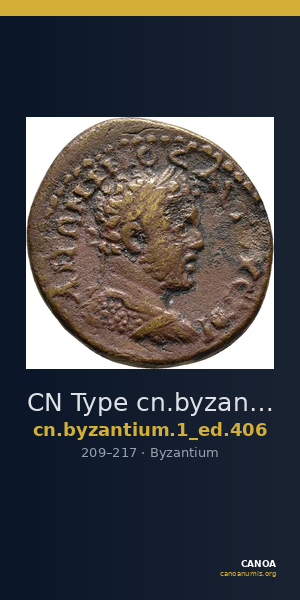 CN Type cn.byzantium.1_ed.406 — CANOA
