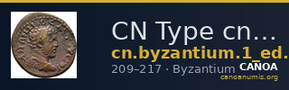 CN Type cn.byzantium.1_ed.406 — CANOA