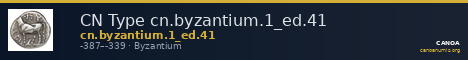CN Type cn.byzantium.1_ed.41 — CANOA