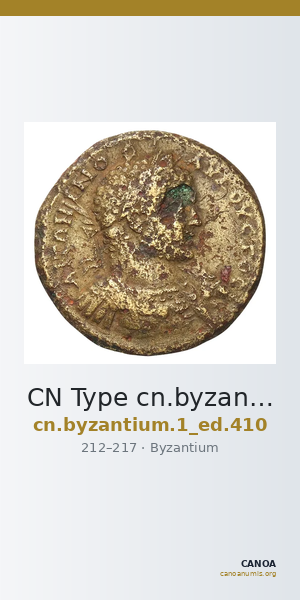 CN Type cn.byzantium.1_ed.410 — CANOA
