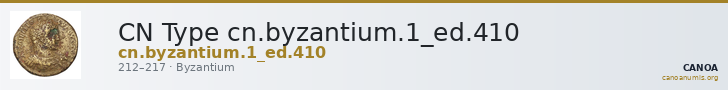 CN Type cn.byzantium.1_ed.410 — CANOA
