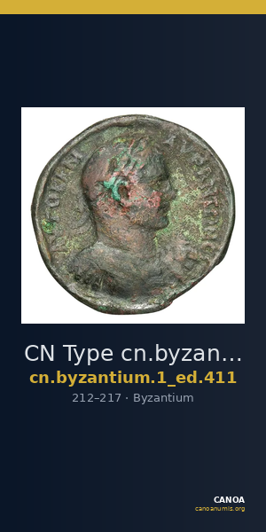CN Type cn.byzantium.1_ed.411 — CANOA