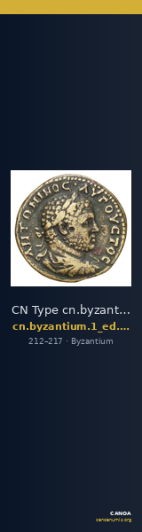 CN Type cn.byzantium.1_ed.416 — CANOA