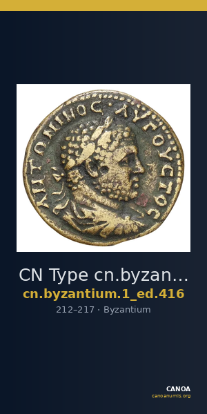 CN Type cn.byzantium.1_ed.416 — CANOA